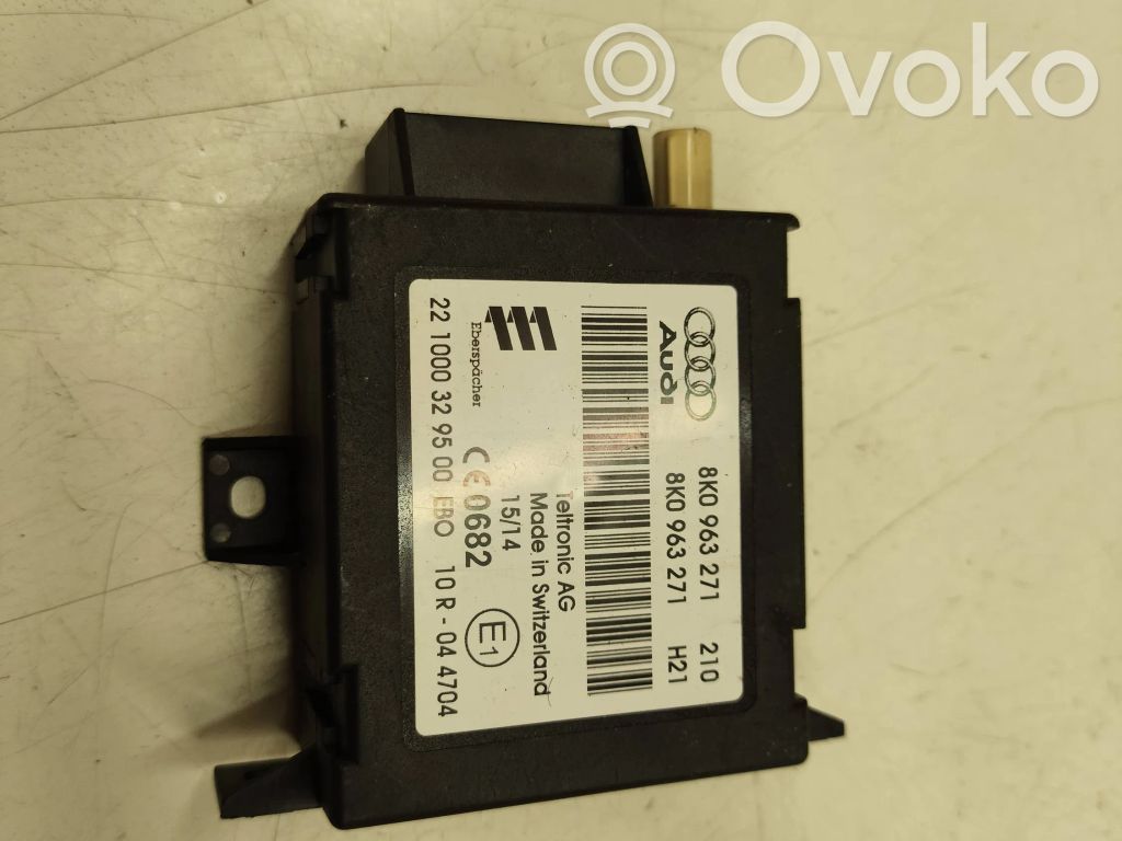 Audi Q5 SQ5 8R Auxiliary heating control unit/module 