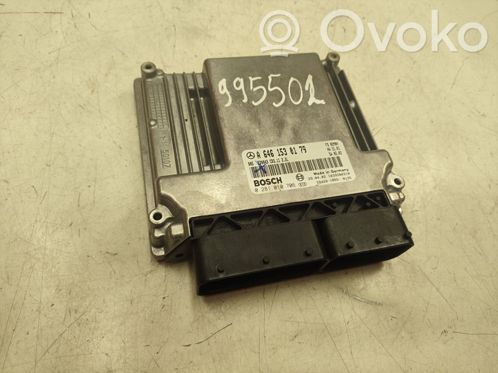 Engine control unit/module   A6461530179,1039S00310,0281010706