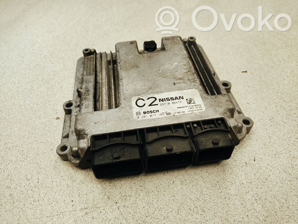 Nissan Qashqai Engine control unit/module 
