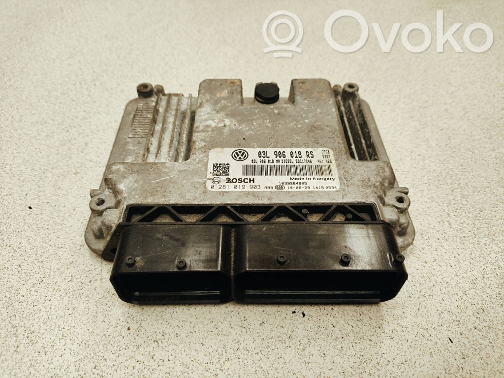 Skoda Superb B6 (3T) Engine control unit/module 