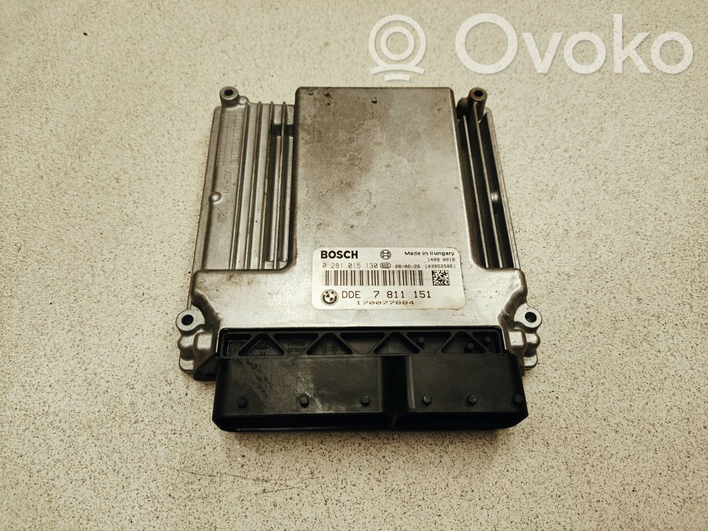 BMW 5 E60 E61 Engine control unit/module 