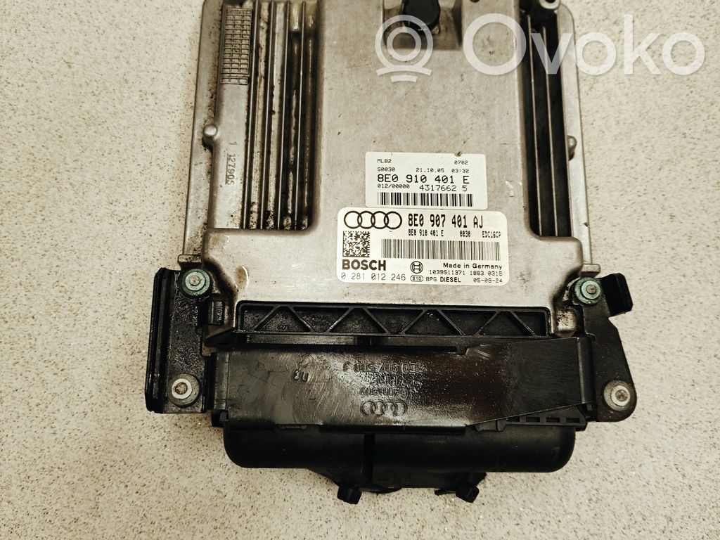 Audi A4 S4 B8 8K Engine control unit/module 