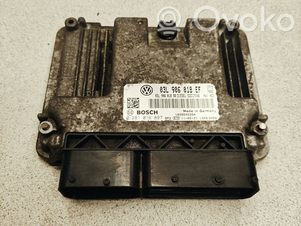 Skoda Superb B6 (3T) Engine control unit/module 