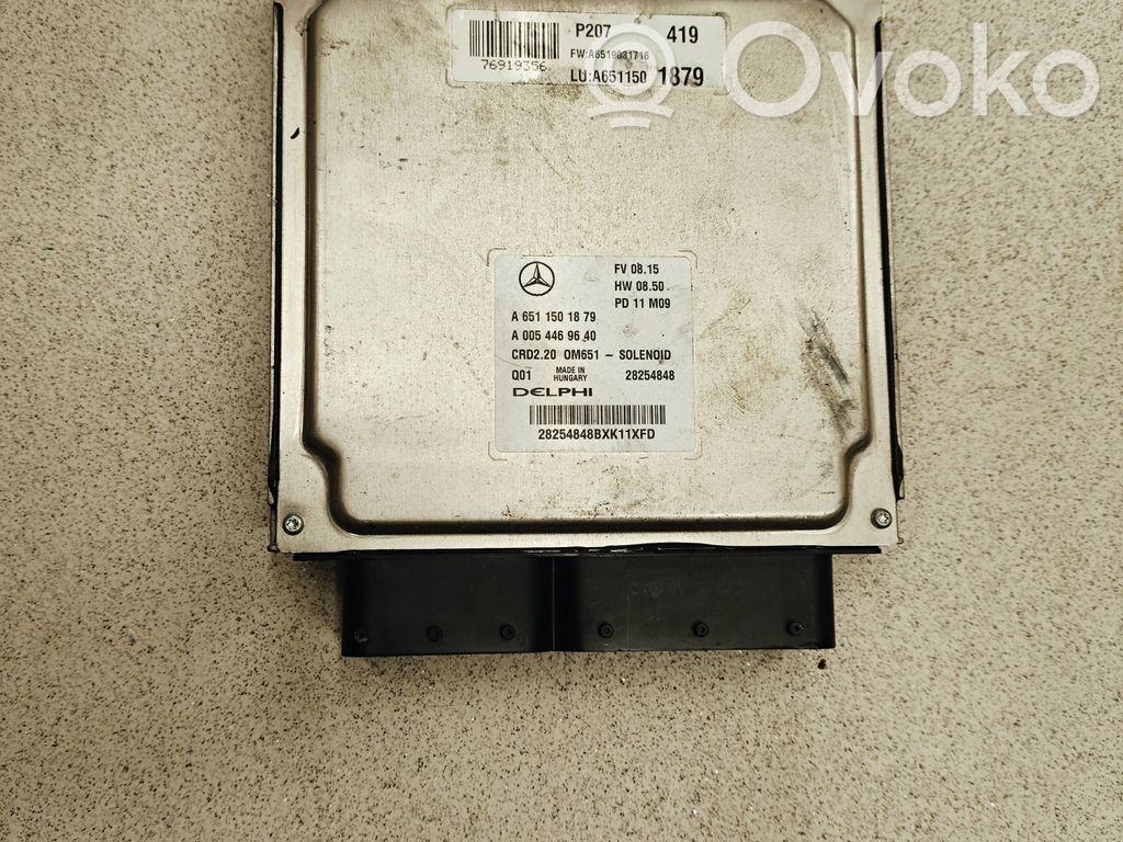 Mercedes-Benz Vito Viano W639 Sterownik / Moduł ECU 