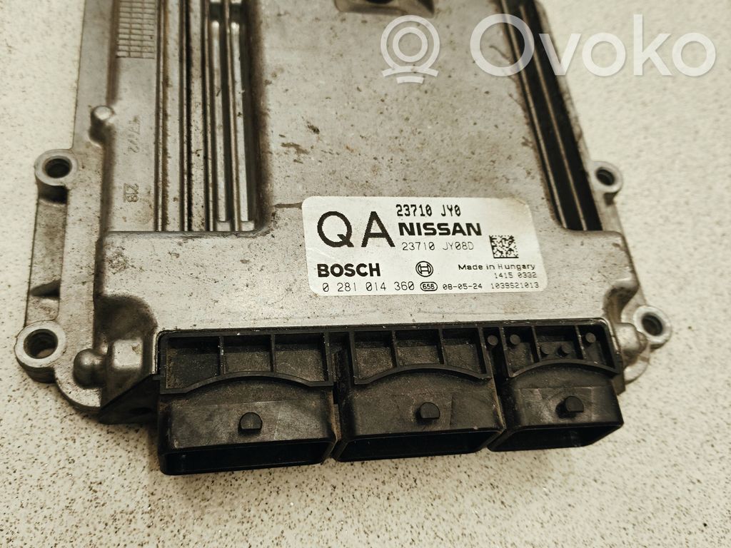 Nissan Qashqai Sterownik / Moduł ECU 