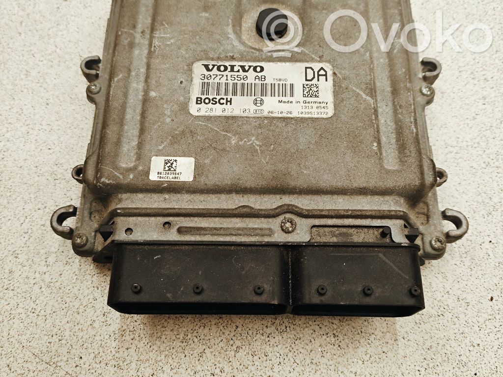 Volvo V70 Sterownik / Moduł ECU 