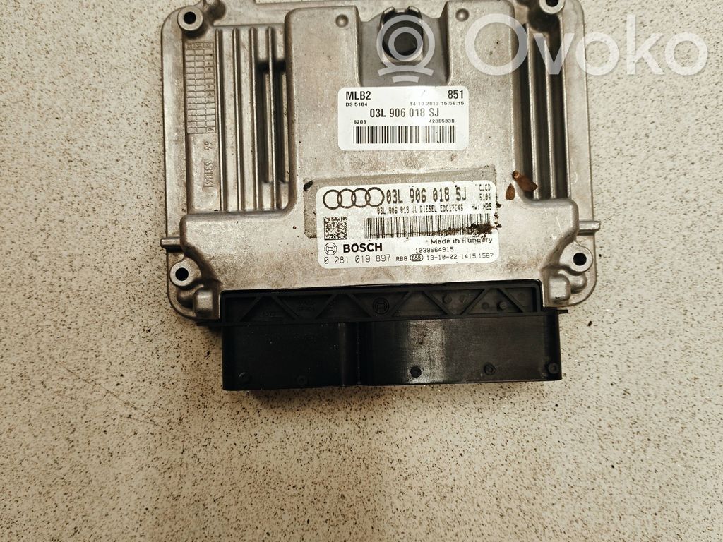 Audi A4 S4 B8 8K Engine control unit/module 