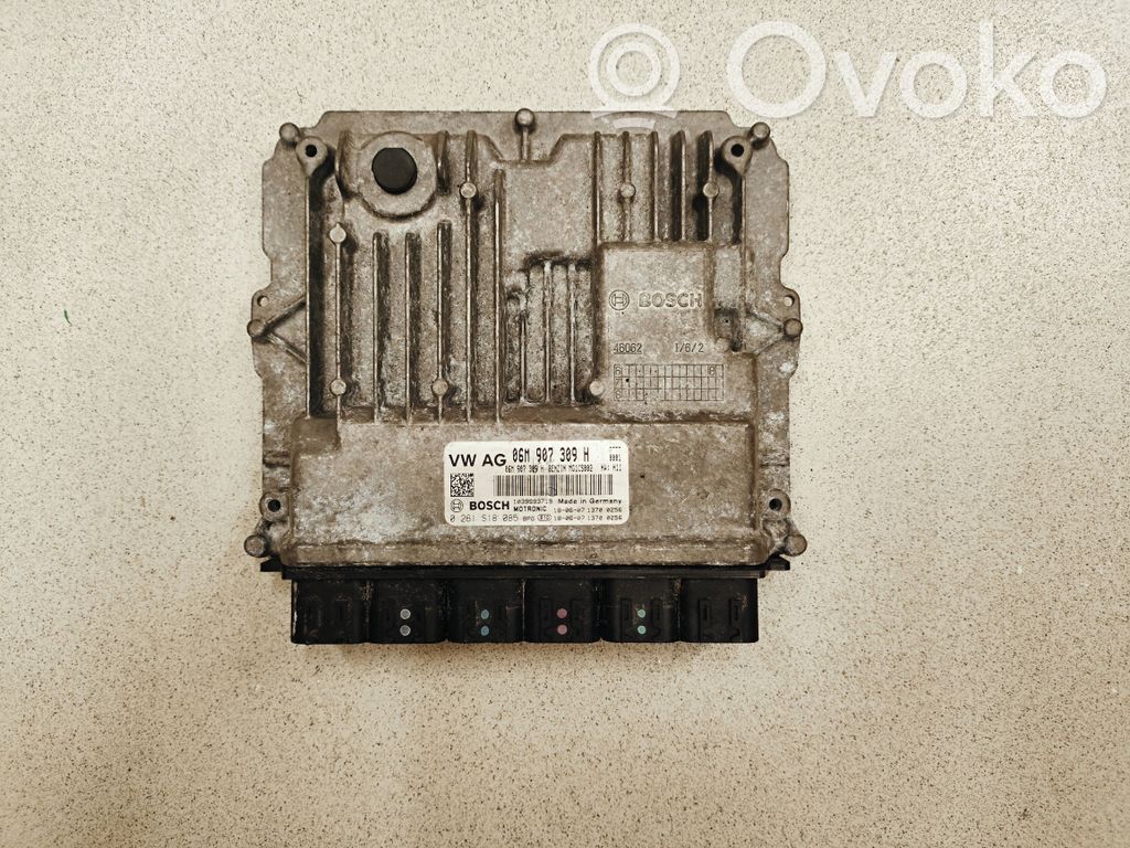 Engine control unit/module   06M907309H,1039S93719,0261S18085