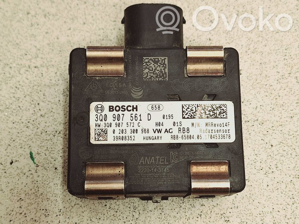 Skoda Superb B8 (3V) Sensor de radar Distronic 