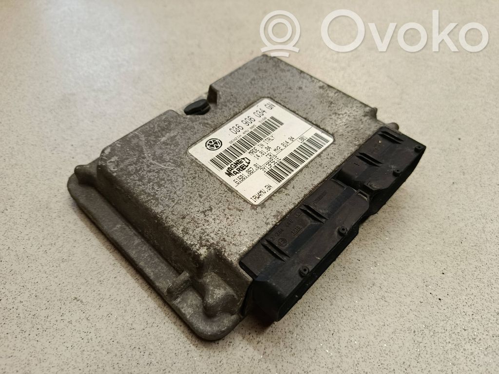 Skoda Fabia Mk1 (6Y) Engine control unit/module 
