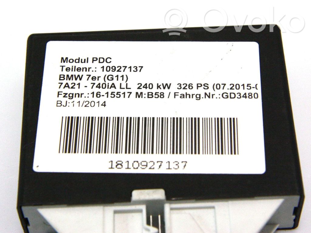 BMW 5 G30 G31 G38 Parking PDC control unit/module 