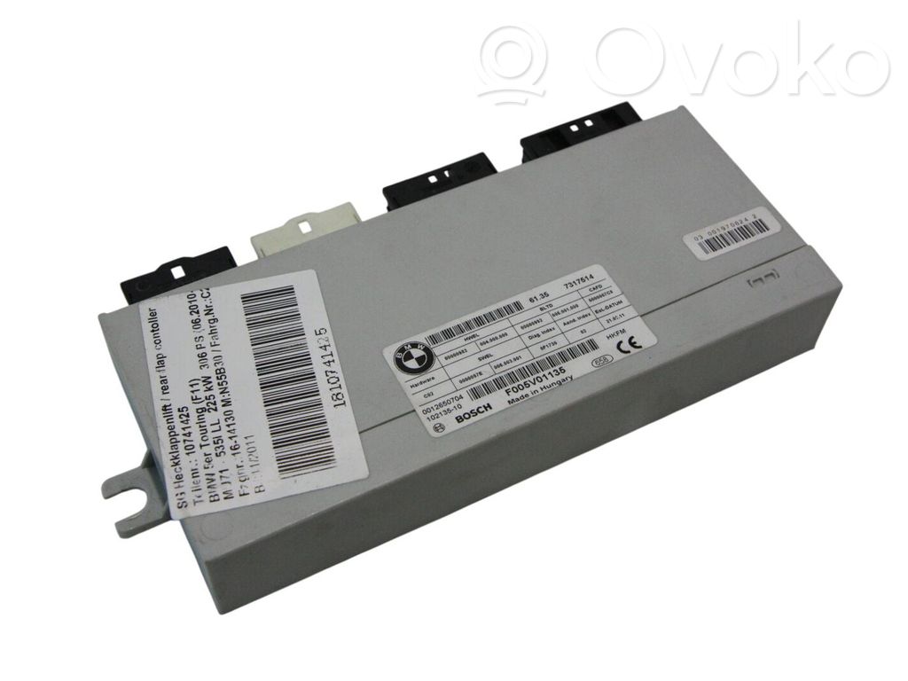 BMW 5 F10 F11 Sterownik / Moduł elektrycznej klapy tylnej / bagażnika 