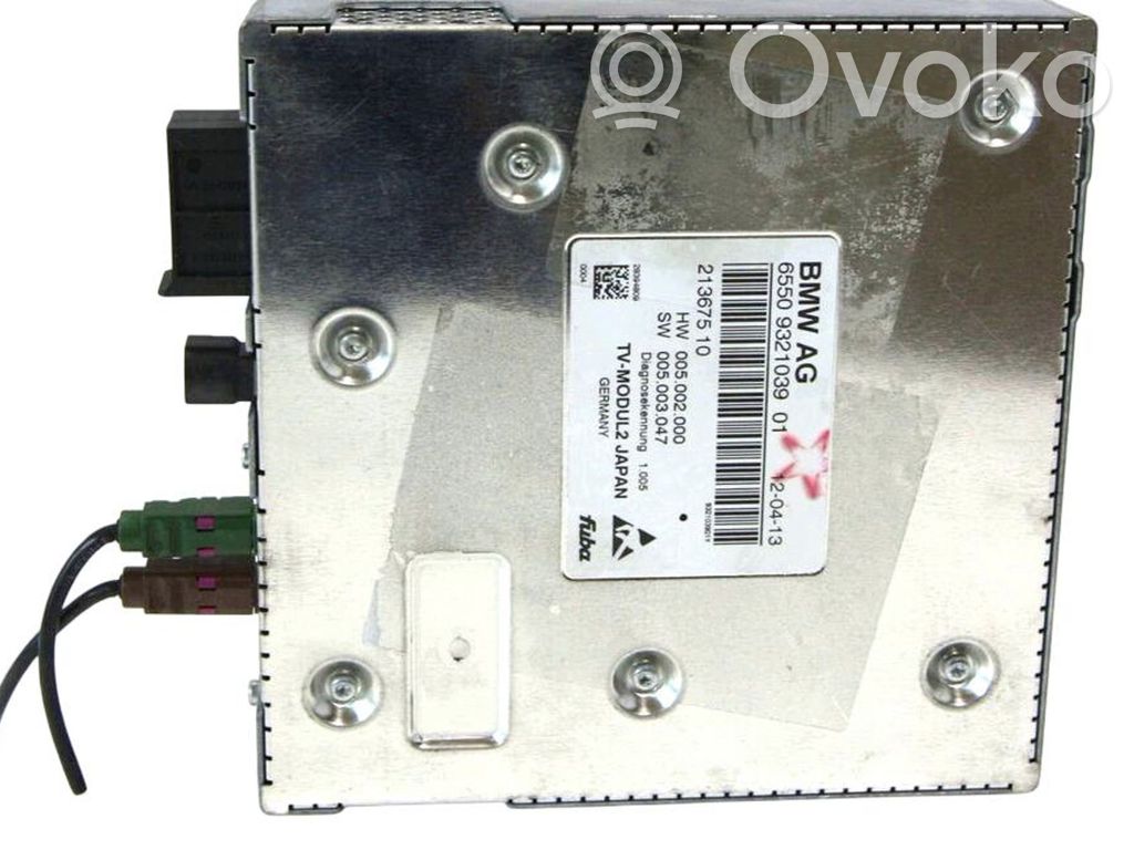 BMW 3 GT F34 Modul control video 