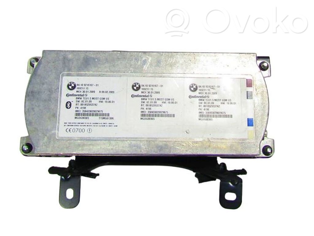 BMW 5 F10 F11 Moduł / Sterownik Bluetooth 