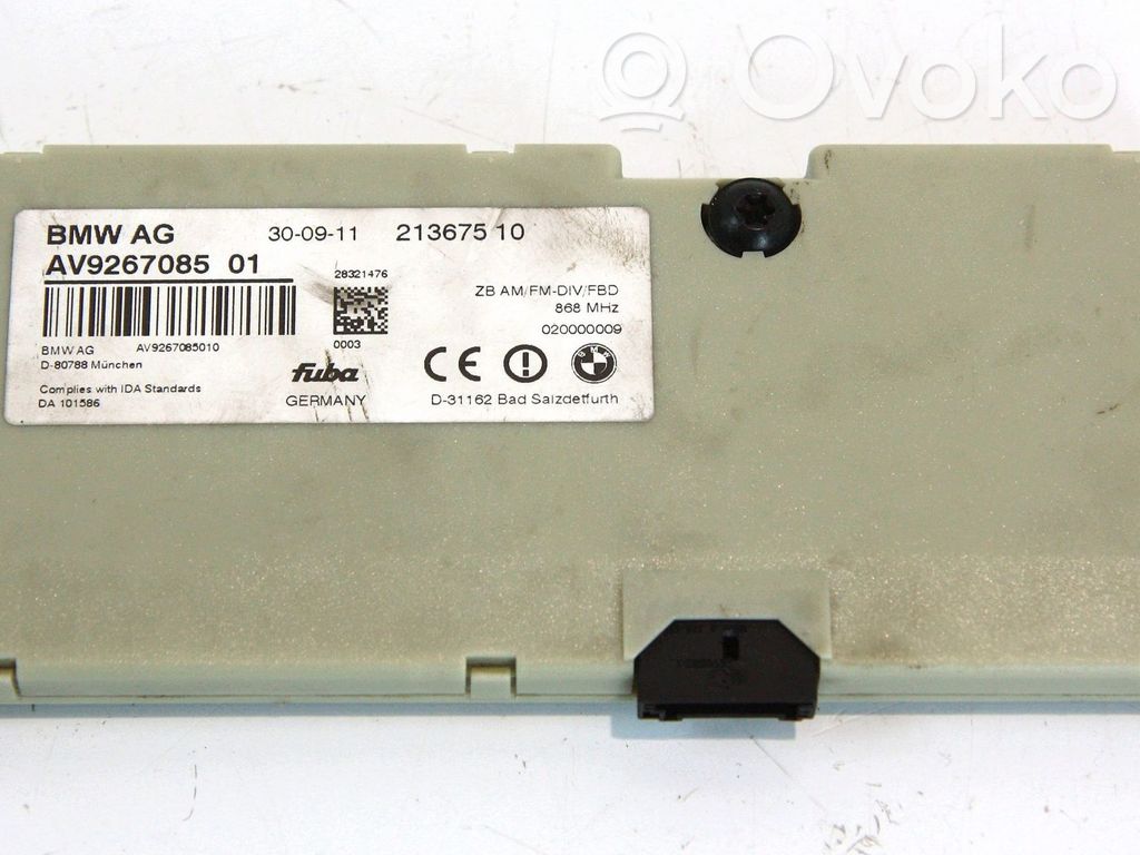 BMW 5 F10 F11 Moduł / Sterownik anteny 
