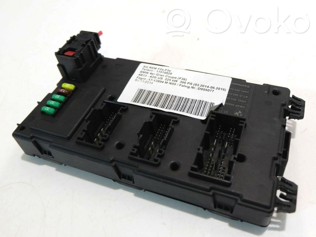 BMW 3 F30 F35 F31 Комфортный модуль 