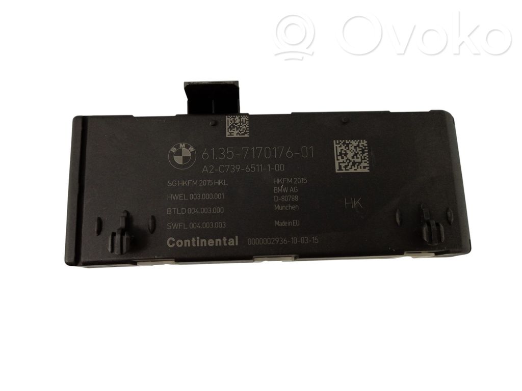Tailgate/trunk control unit/module   61357170176,7170176,61359451484,61357491951,61357496719,61358739634,61359491418,7491951,7496719,8739634,9451484,9491418
