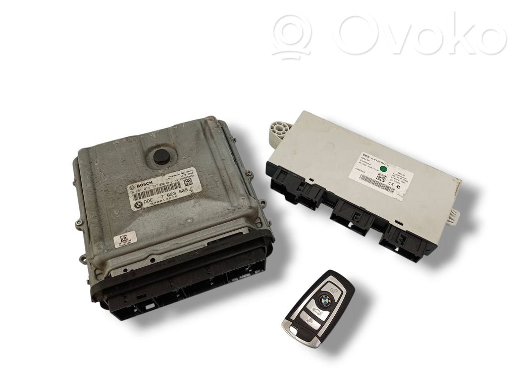 BMW 7 F01 F02 F03 F04 Komputer / Sterownik ECU i komplet kluczy 