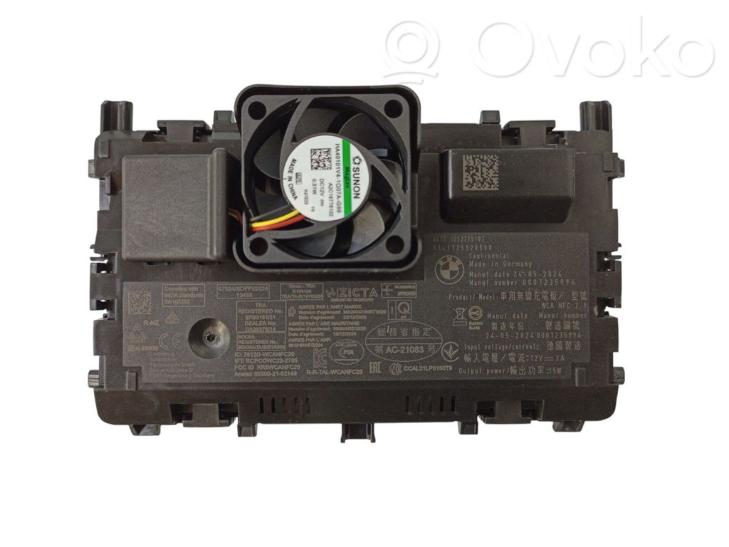 BMW 5 G60 G61 Wireless charging module 
