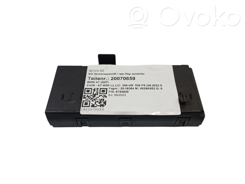 BMW X7 G07 Tailgate/trunk control unit/module 