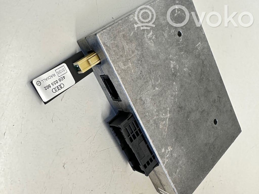 Bluetooth control unit module   4E0910336