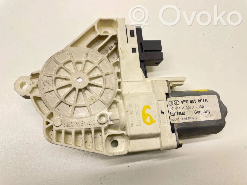 Audi A6 S6 C6 4F Silniczek podnośnika szyby drzwi 