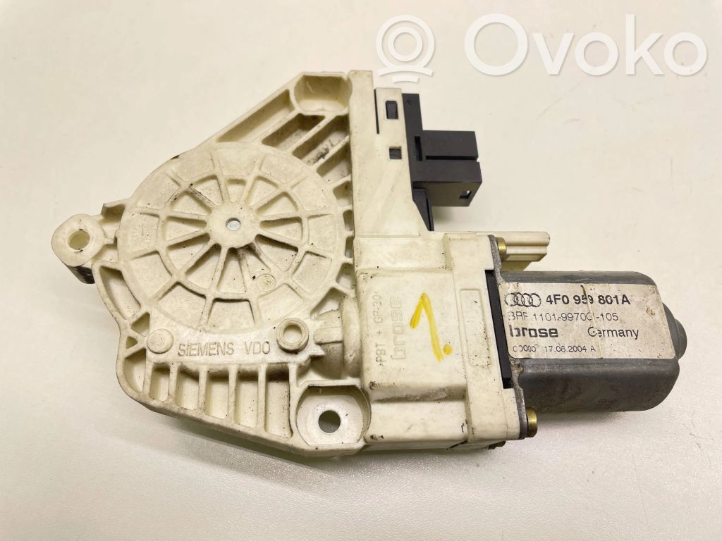 Audi A6 S6 C6 4F Silniczek podnośnika szyby drzwi 