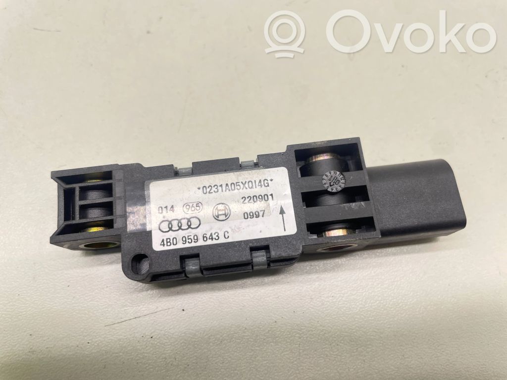 Czujnik uderzenia Airbag   4B0959643C,220901,0231A05XQ14G,4B0959643E
