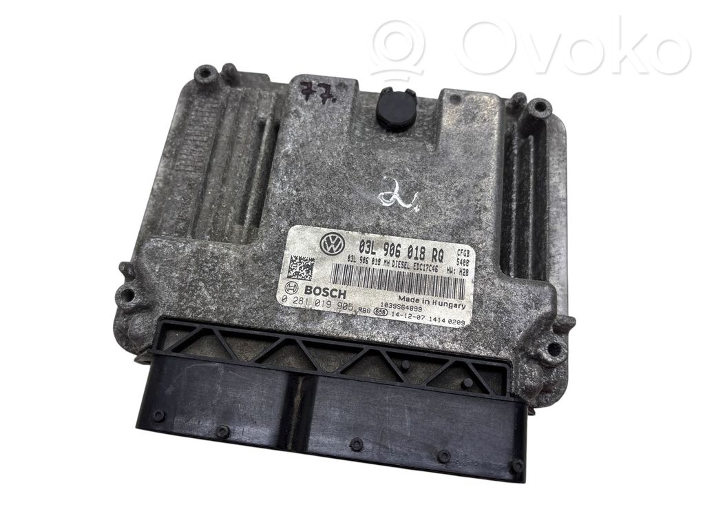 Skoda Superb B6 (3T) Engine control unit/module 