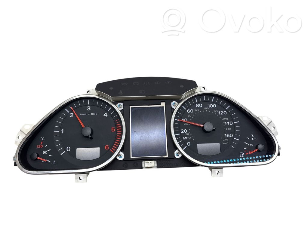 Audi A6 S6 C6 4F Speedometer (instrument cluster) 