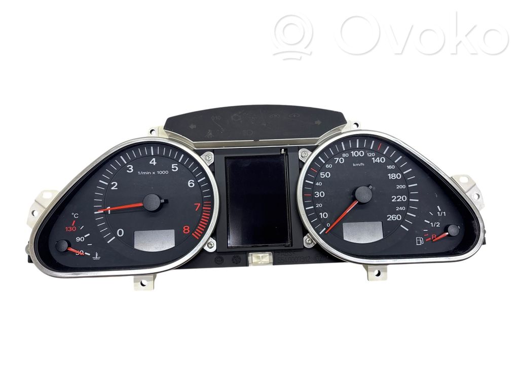 Audi A6 S6 C6 4F Speedometer (instrument cluster) 