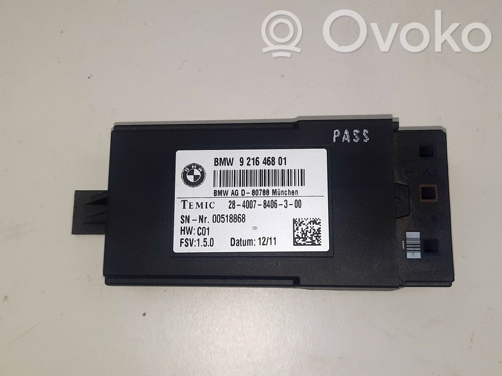 BMW 5 F10 F11 Seat control module 