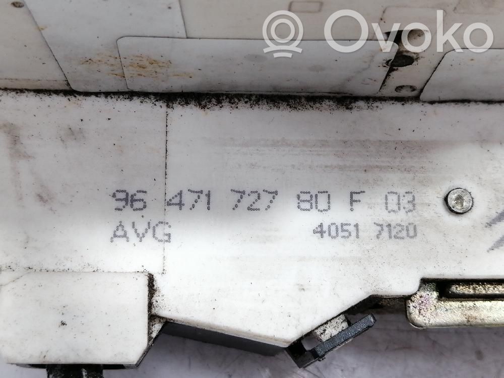 Citroen C4 I Front door lock 