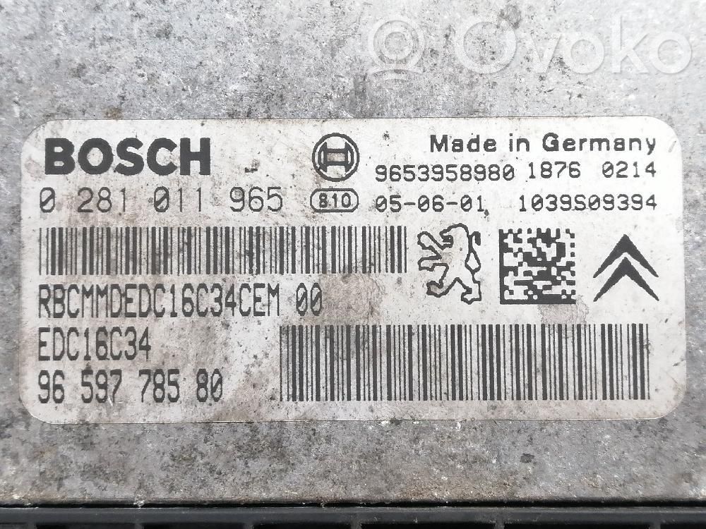 Engine control unit/module   9659778580