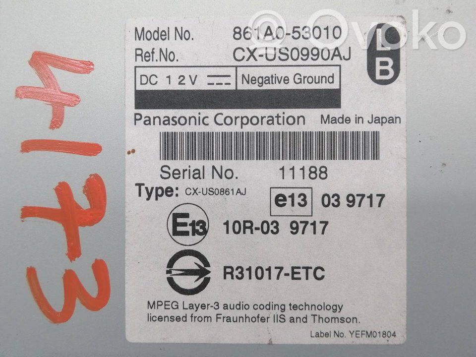 Lexus IS 220D-250-350 Inne komputery / moduły / sterowniki 