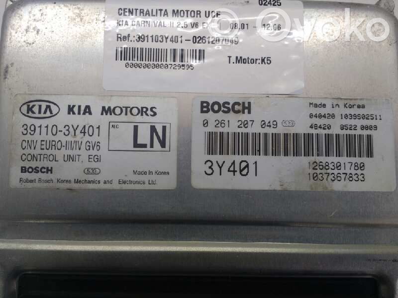 KIA Carnival Engine control unit/module 