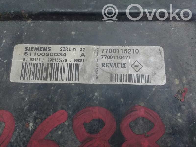 Engine control unit/module   7700115210
