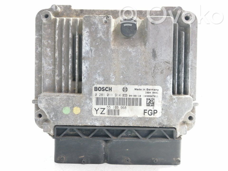 Opel Vectra C Calculateur moteur ECU 