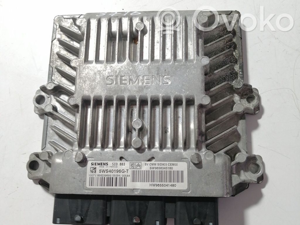 Peugeot 407 Sterownik / Moduł ECU 