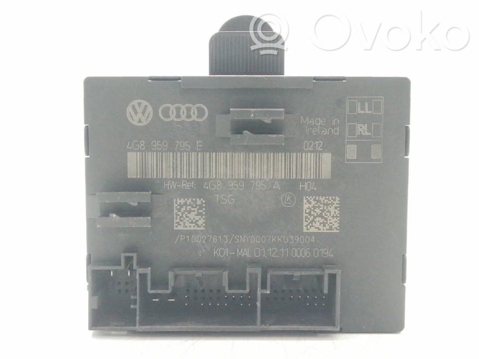 Audi A6 S6 C7 4G Sterownik / Moduł ECU 