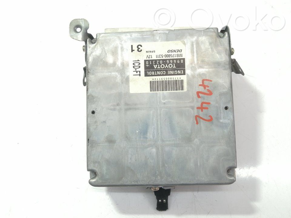 Toyota Corolla E120 E130 Sterownik / Moduł ECU