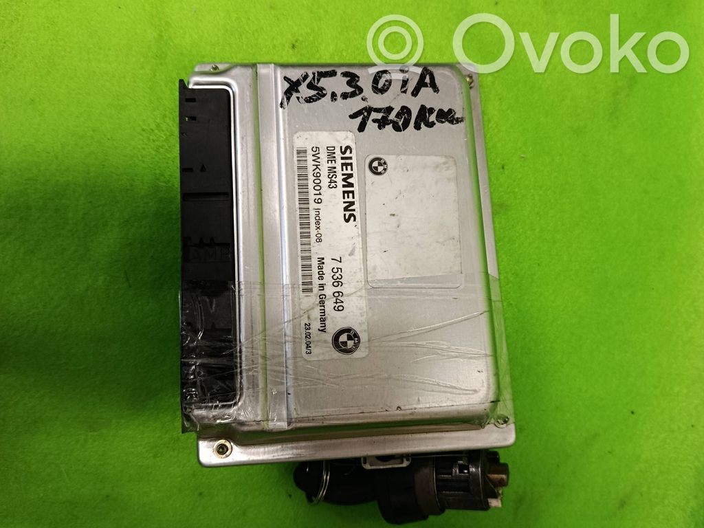 Moottorin ohjainlaite/moduuli   DMEMS43,7536649,5WK90019,12147536649,12147551615