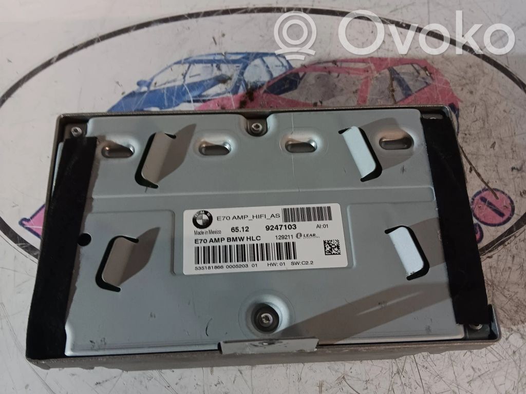 BMW X5 E70 Garso stiprintuvas 