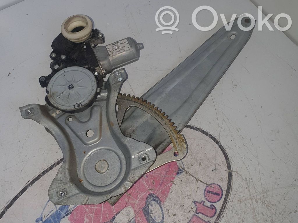 Toyota Verso Rear door window regulator with motor 