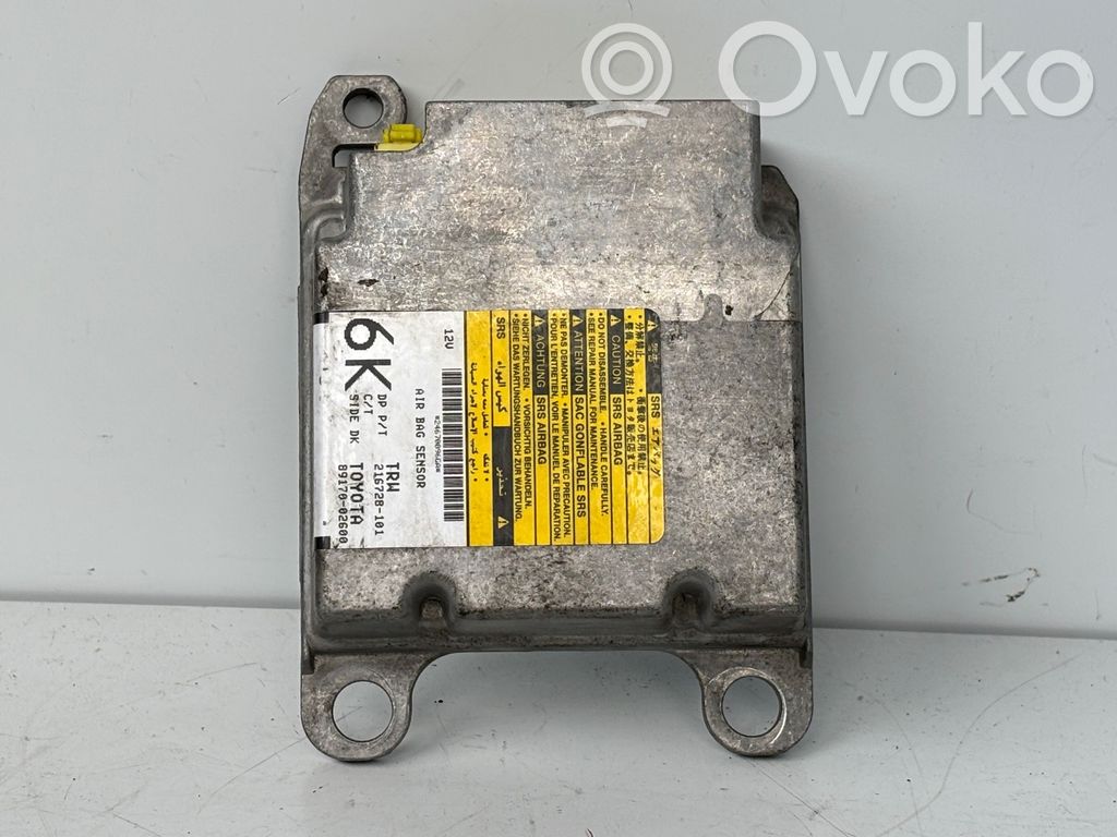 Toyota Corolla E140 E150 Airbag control unit/module 
