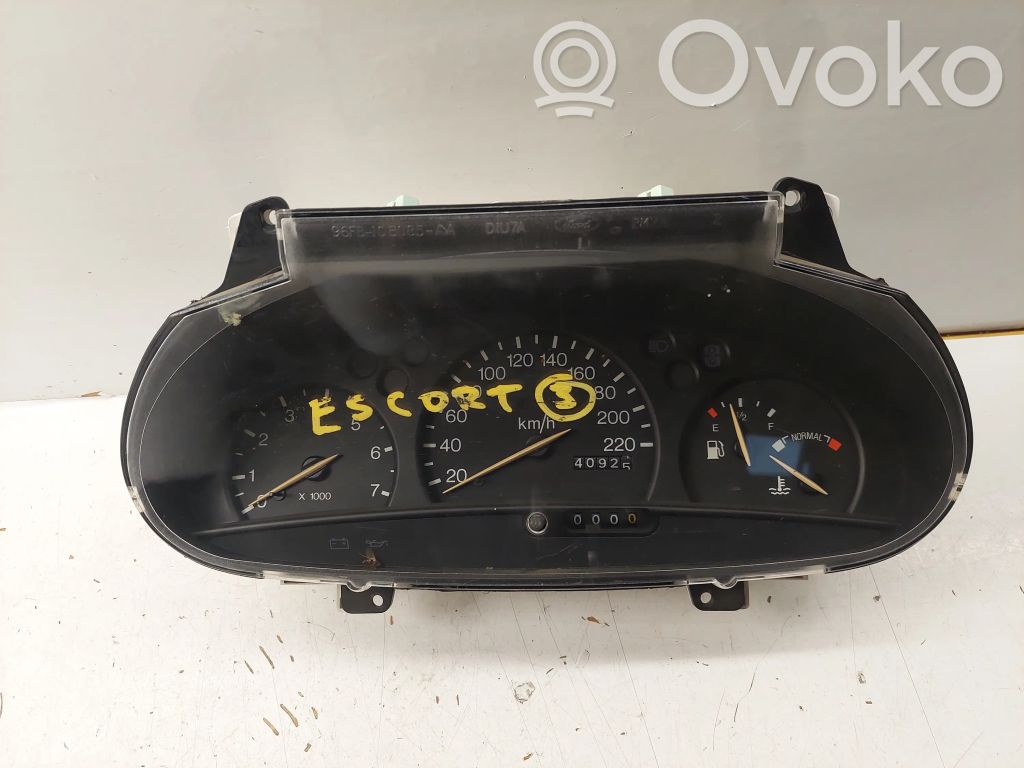 Ford Escort Speedometer (instrument cluster) 