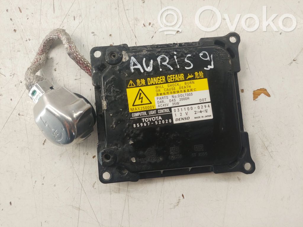 Toyota Auris 150 Sterownik / moduł świateł Xenon 