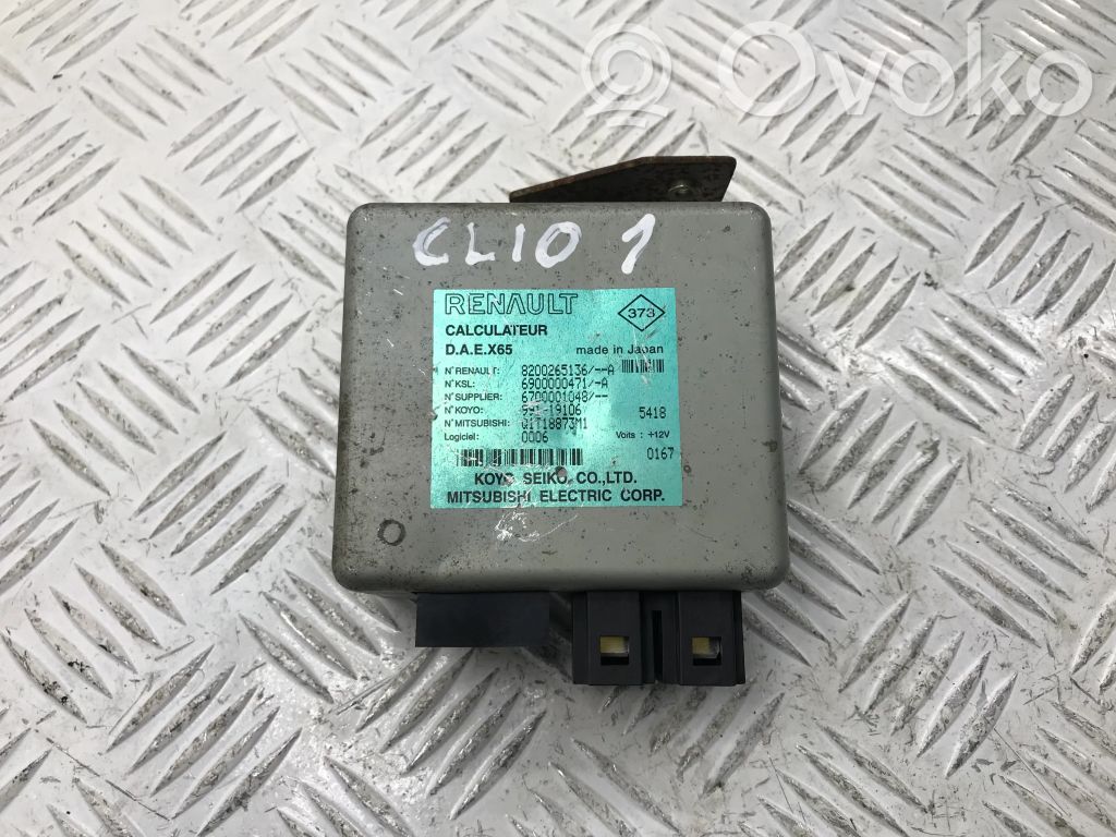 Renault Clio II Other control units/modules 