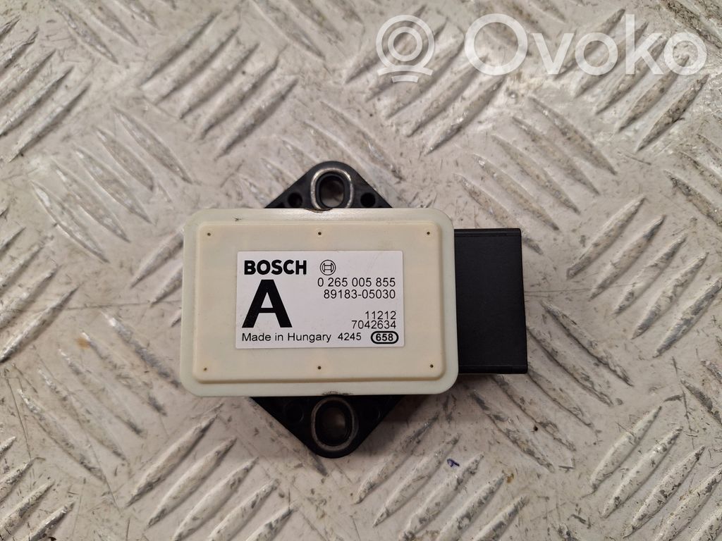 Toyota Verso ESP acceleration yaw rate sensor 
