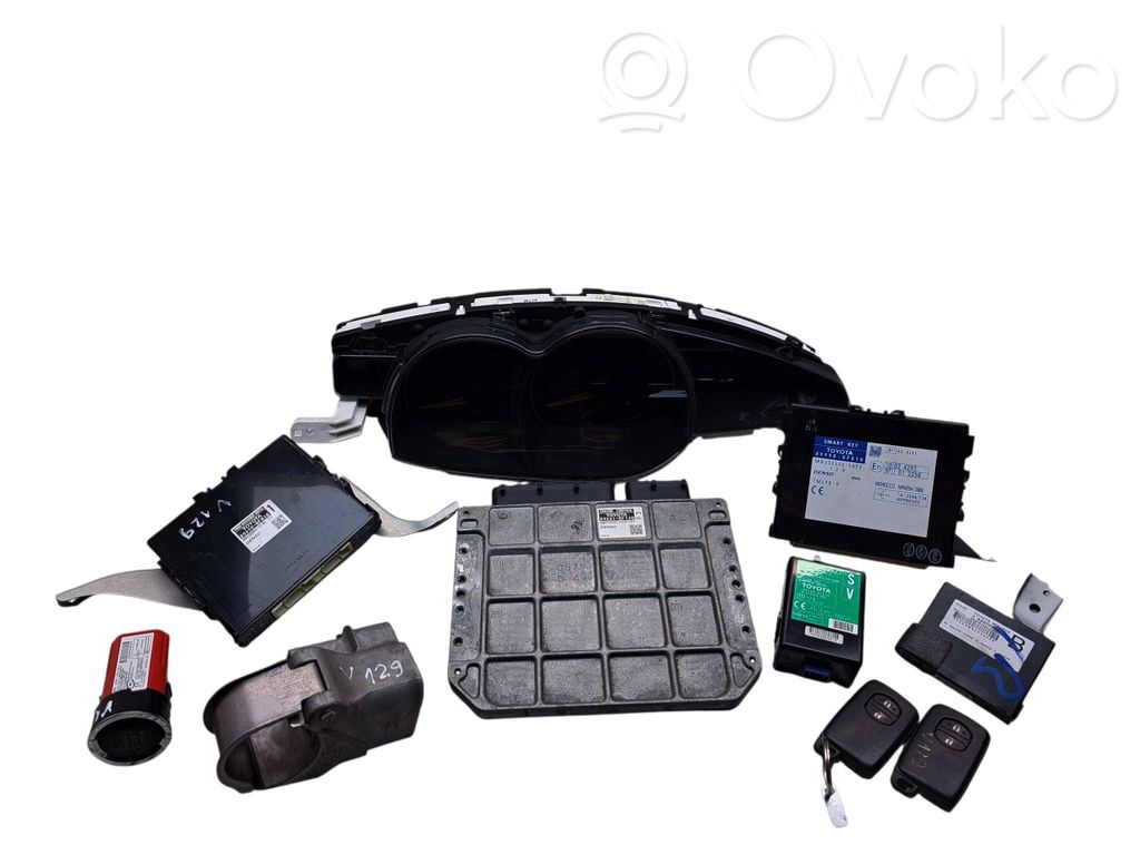 Toyota Verso Komputer / Sterownik ECU i komplet kluczy 